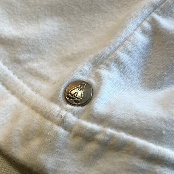 Neon Buddha Cotton/Spandex Wrap Shirt, Large, Coco Button Gathered, EUC… - Picture 10 of 10